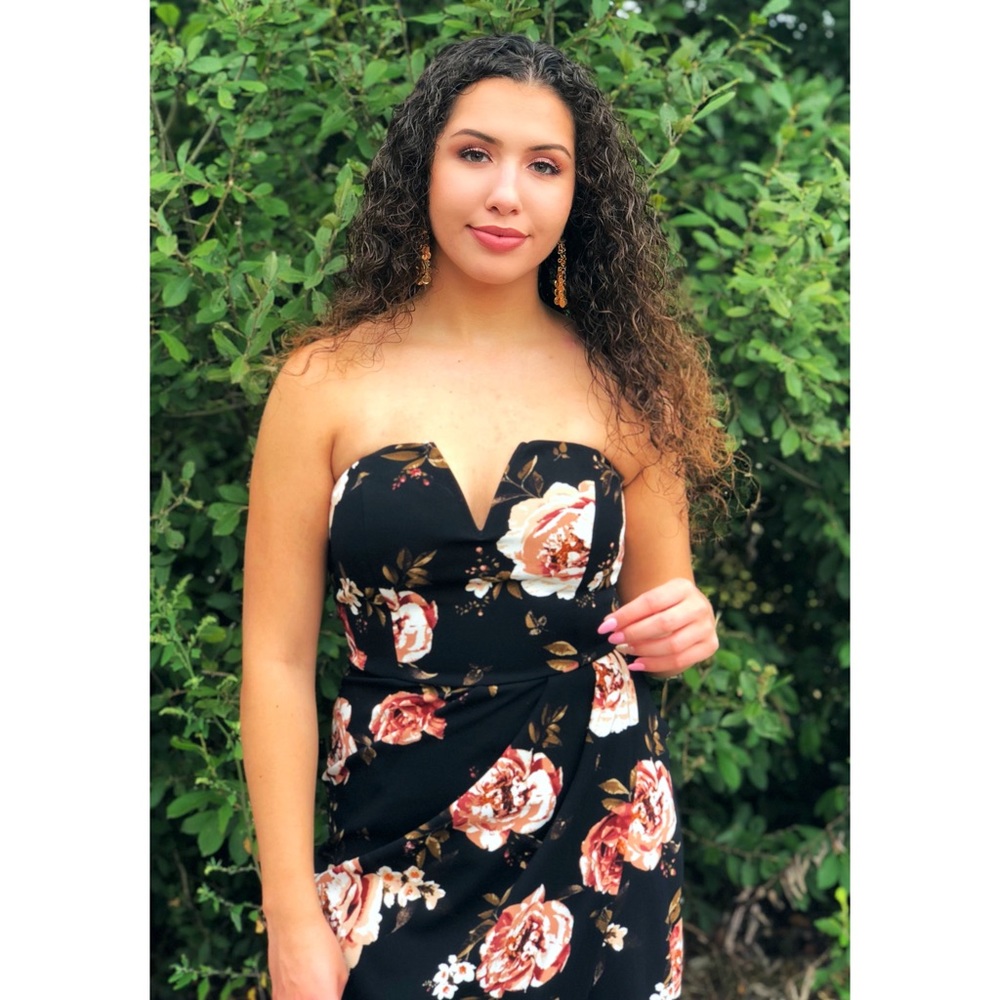 Pink Floral Dress